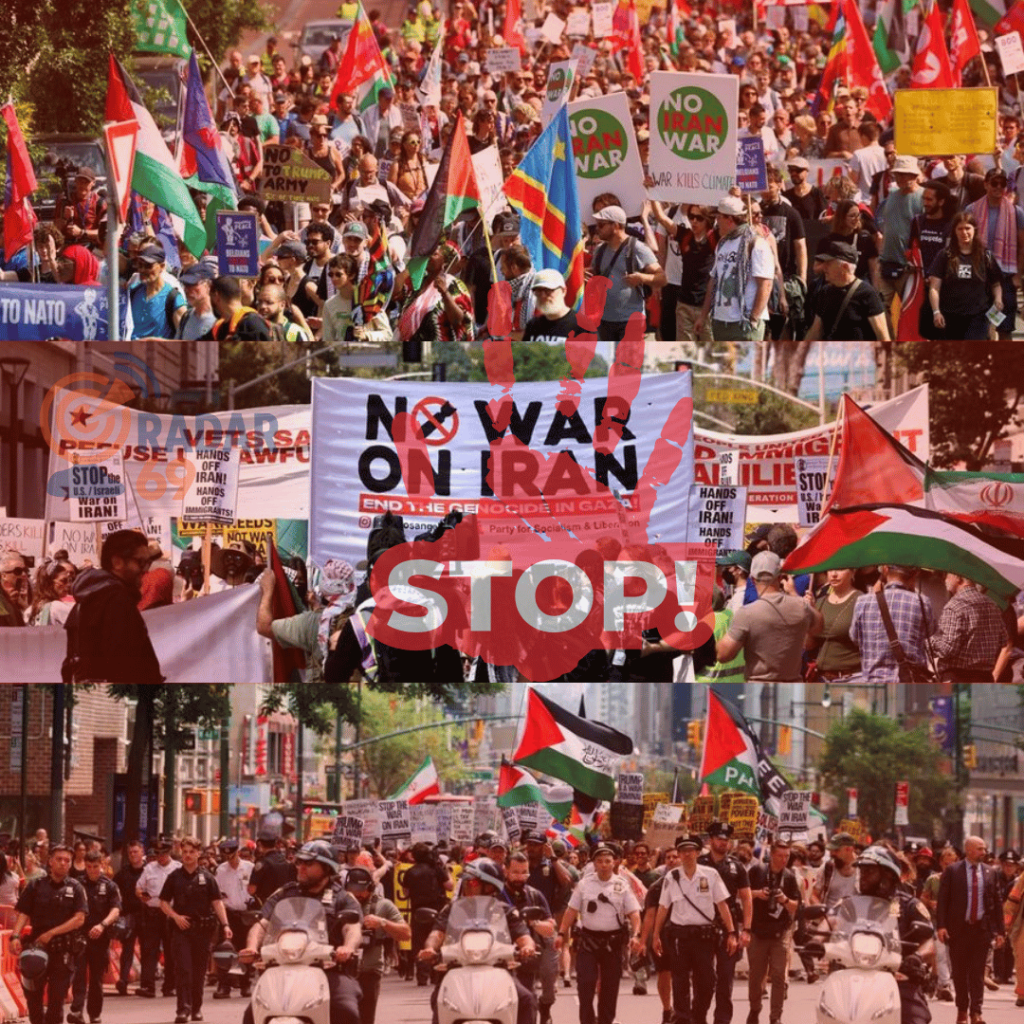 Ribuan Warga Dari Berbagai Negara Melakukan Demo Terhadap Aksi Trump ke Iran