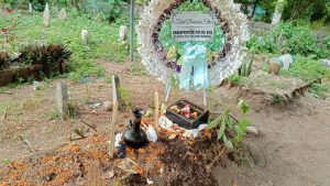 Makam Brigadir Nurhadi di TPU Peresak, Dusun Jejelok, Desa Sembung, Kecamatan Narmada, Lombok Barat