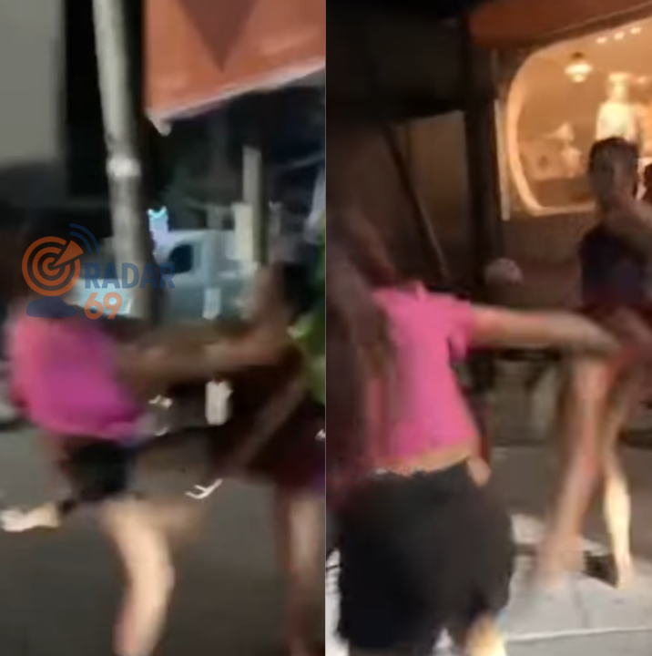 duel dua waria di canggu