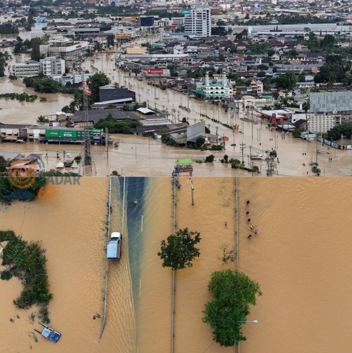 banjir besar Thailand Selatan