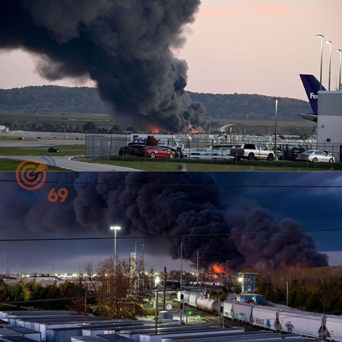 pesawat kargo UPS jatuh