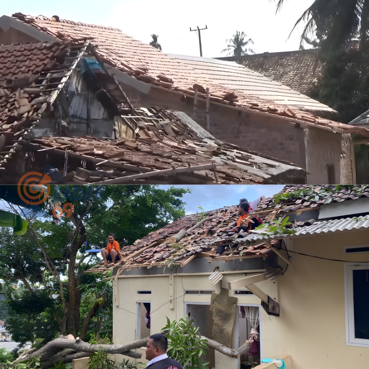 puting beliung di lampung