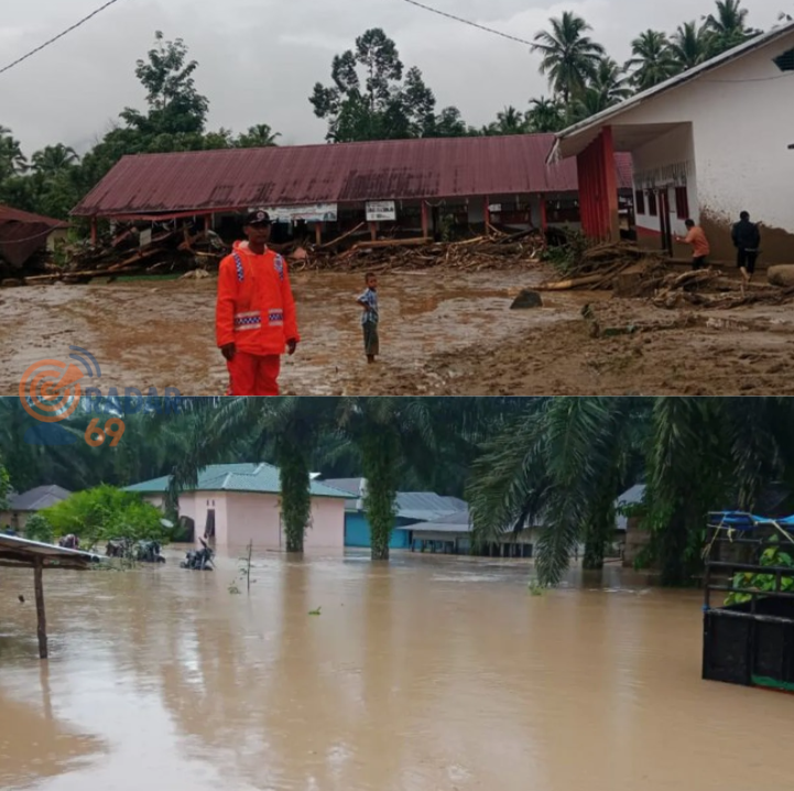 banjir bandang di Tapanuli