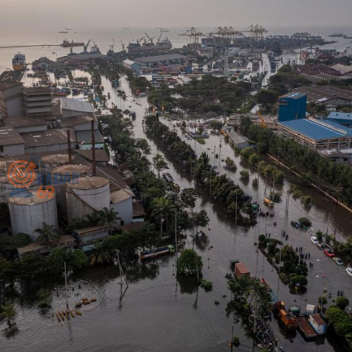banjir rob kepulauan seribu