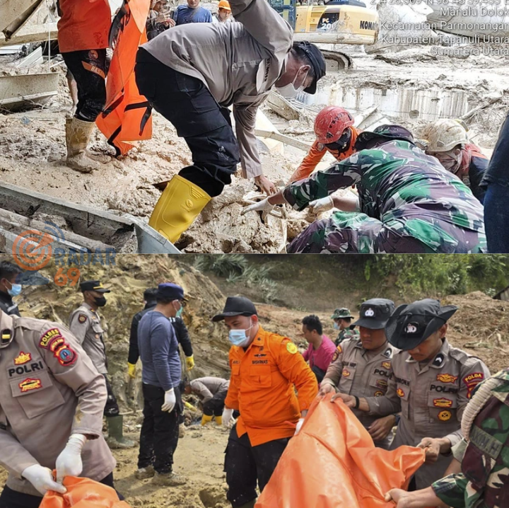 longsor Tapanuli Utara