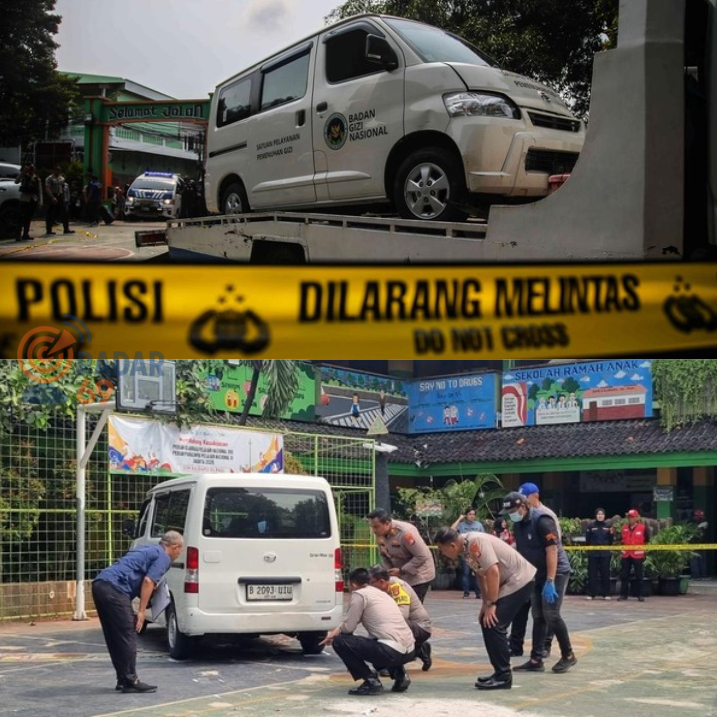 mobil MBG tabrak siswa