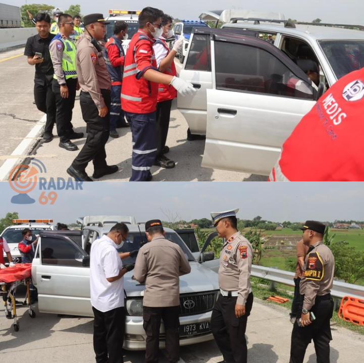 4 orang tewas tol tegal