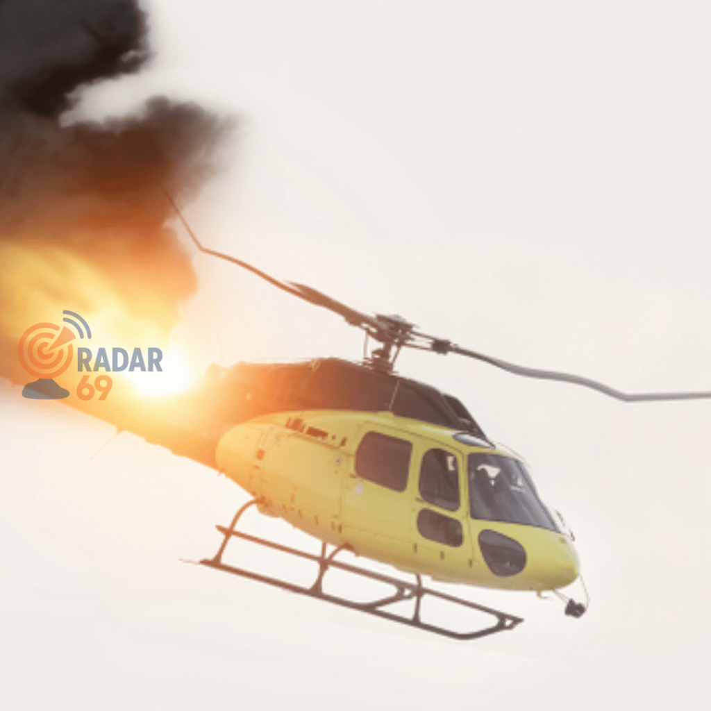 helikopter jatuh kilimanjaro