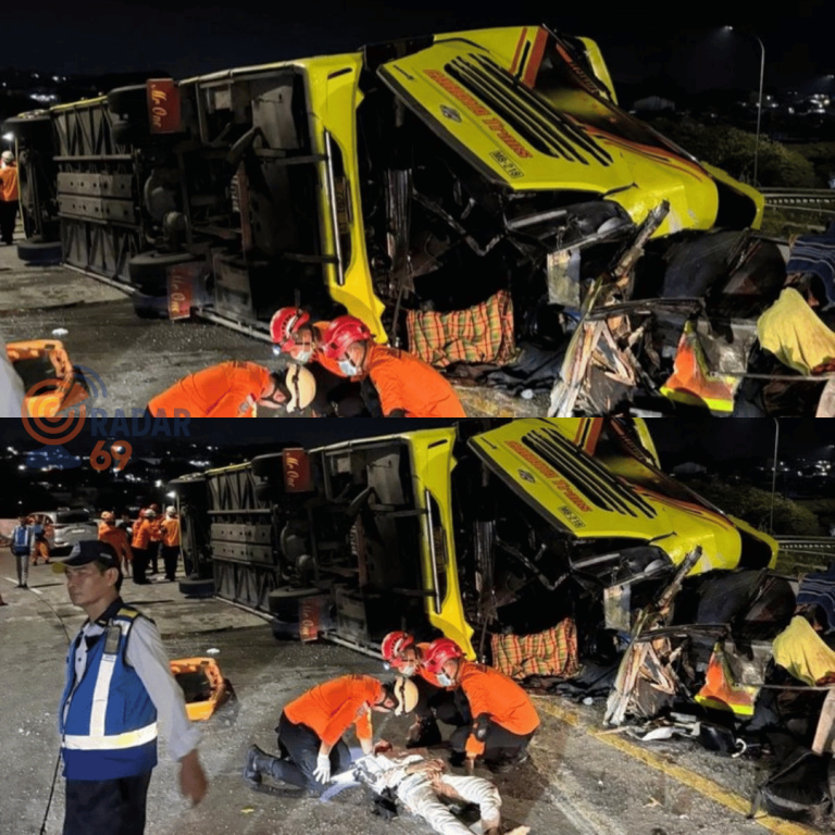 kecelakaan bus Cahaya